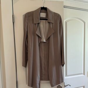 Women's Taupe Trench Coat
